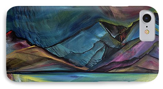 Layered Landscape Mountains 2 - Phone Case