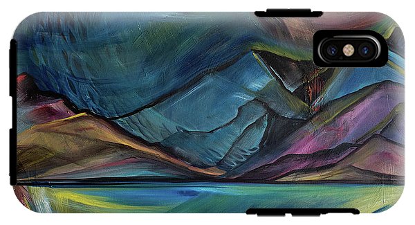 Layered Landscape Mountains 2 - Phone Case