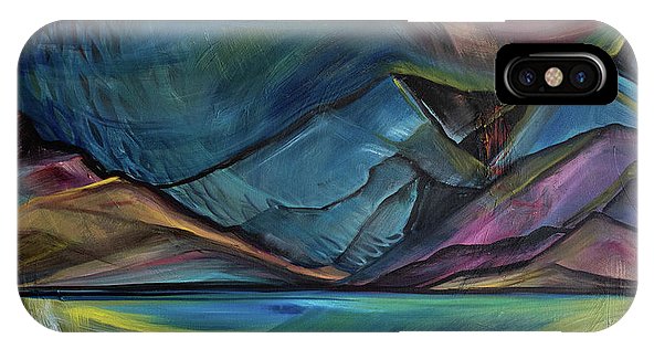 Layered Landscape Mountains 2 - Phone Case