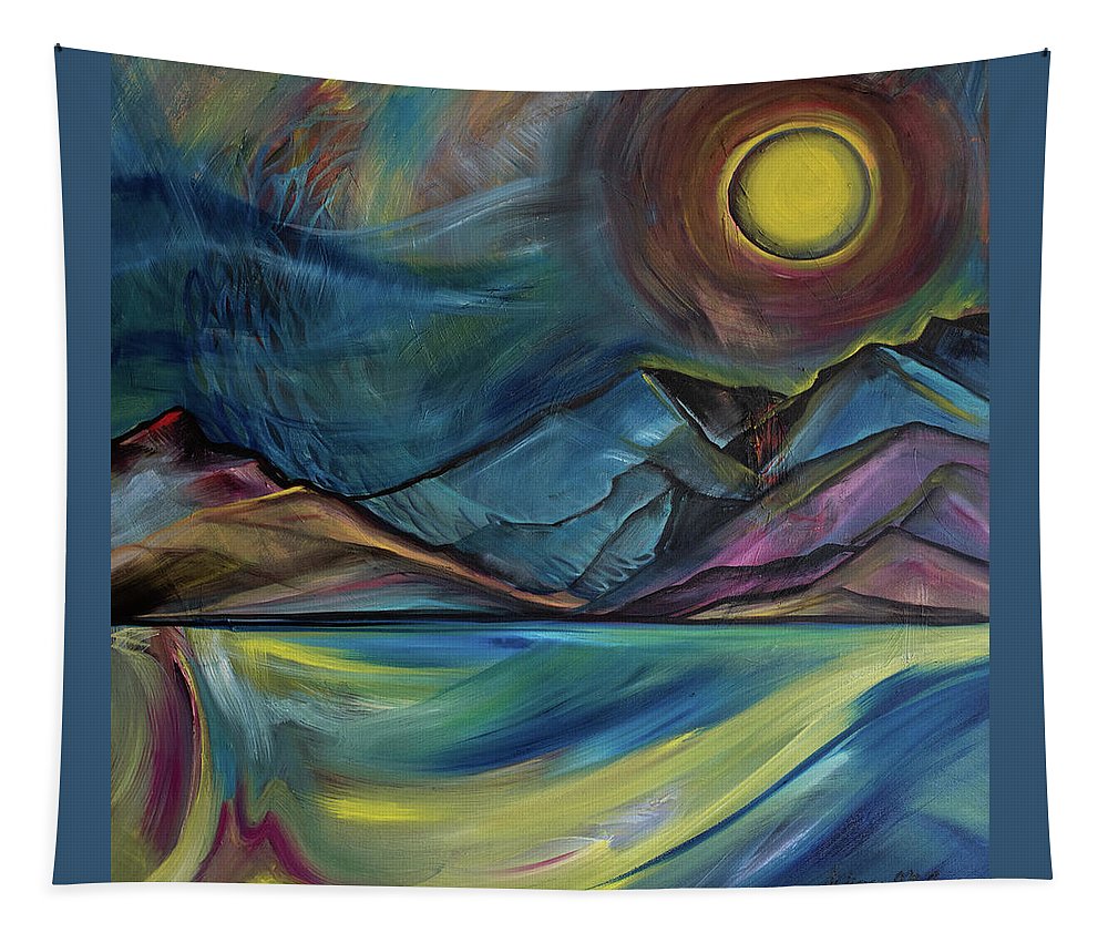 Layered Landscape Mountains 2 - Tapestry
