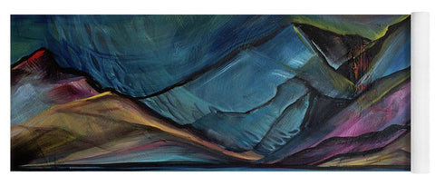 Layered Landscape Mountains 2 - Yoga Mat