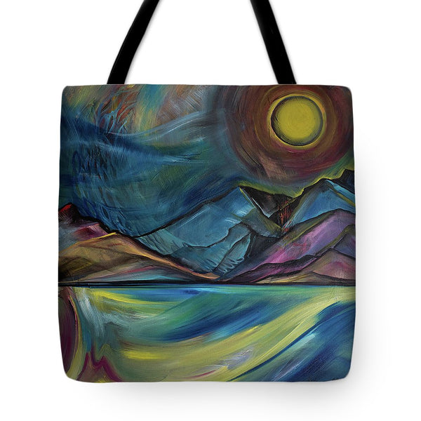 Layered Landscape Mountains 2 - Tote Bag