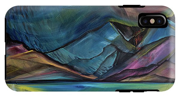 Layered Landscape Mountains 2 - Phone Case