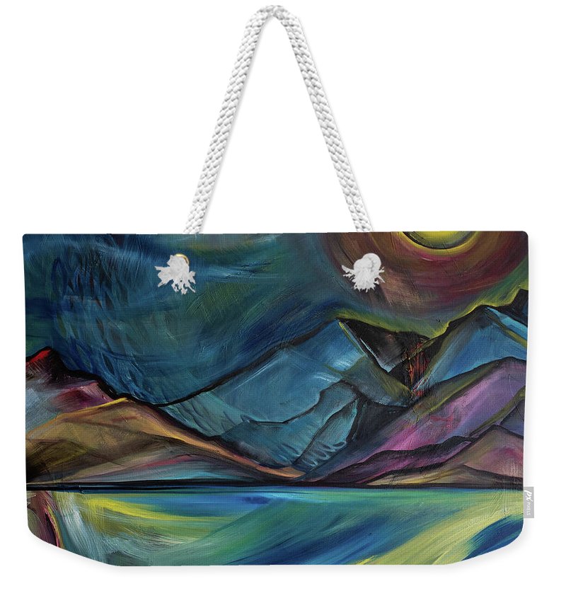 Layered Landscape Mountains 2 - Weekender Tote Bag