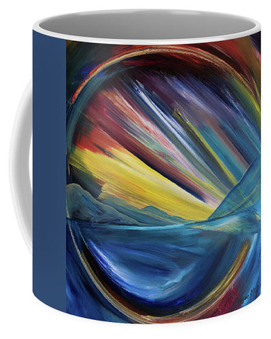 Layered Landscape Mountains 4 - Mug