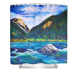Madison River - Shower Curtain
