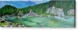 Madison River Float - Canvas Print