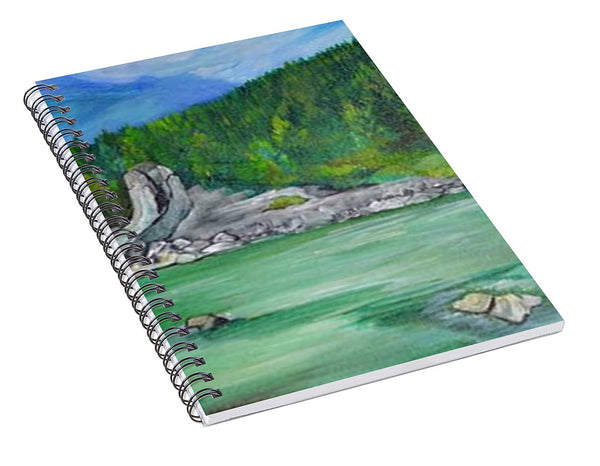 Madison River Float - Spiral Notebook