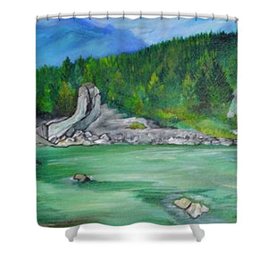 Madison River Float - Shower Curtain