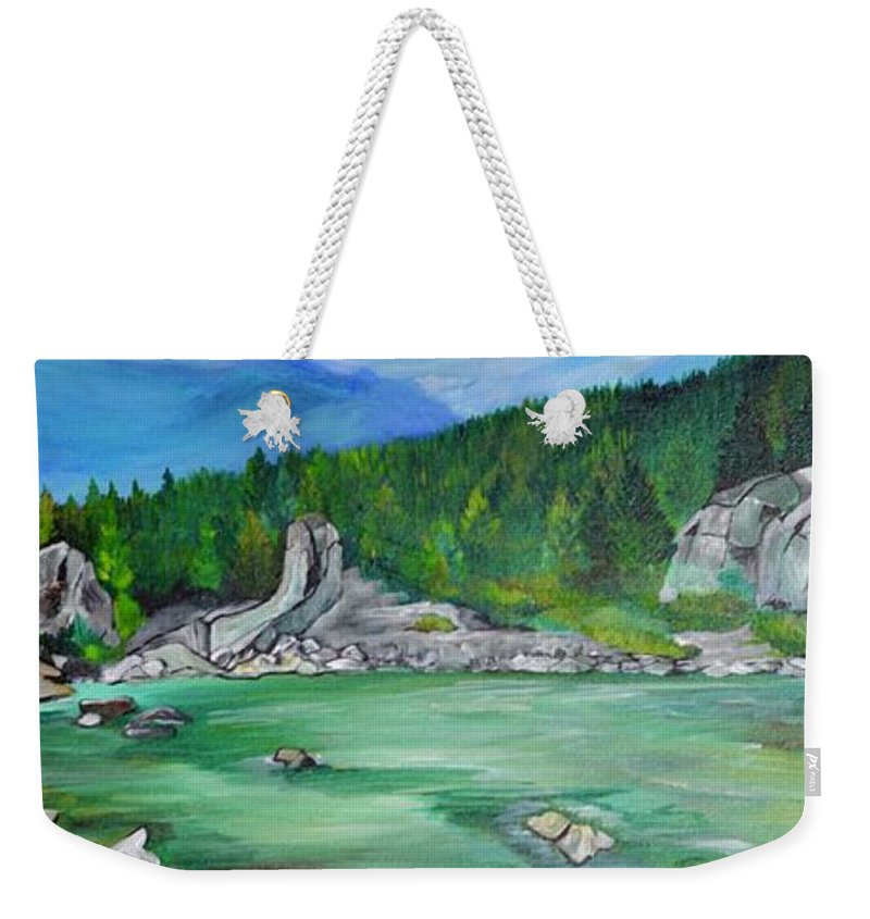 Madison River Float - Weekender Tote Bag