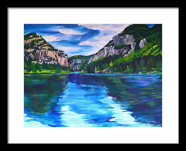 Missouri River - Framed Print