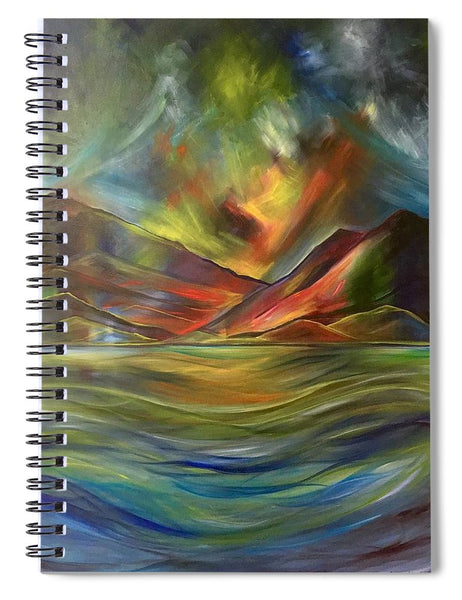 Misty Morning - Spiral Notebook