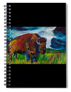 Montana Bison - Spiral Notebook
