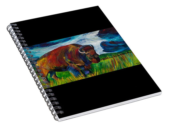 Montana Bison - Spiral Notebook