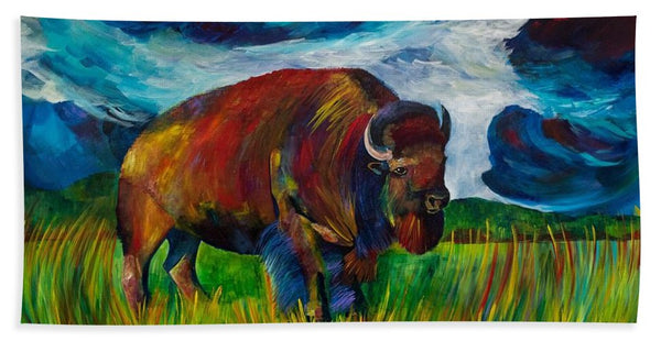 Montana Bison - Bath Towel