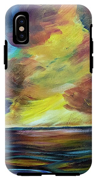 Montana Lake Storm - Phone Case