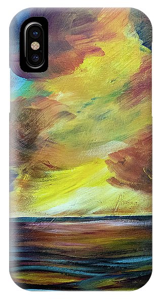 Montana Lake Storm - Phone Case