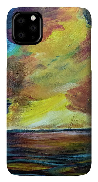 Montana Lake Storm - Phone Case