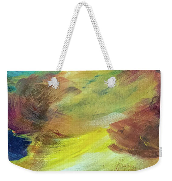 Montana Lake Storm - Weekender Tote Bag