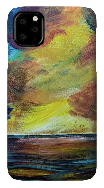 Montana Lake Storm - Phone Case