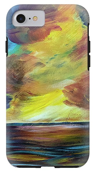 Montana Lake Storm - Phone Case