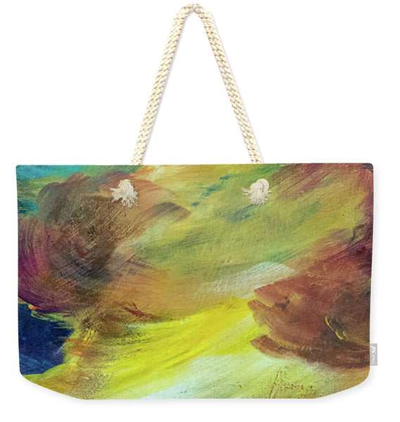 Montana Lake Storm - Weekender Tote Bag