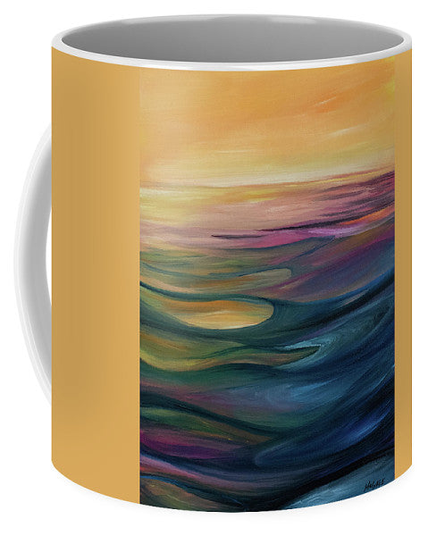 Montana Lake Sunset - Mug