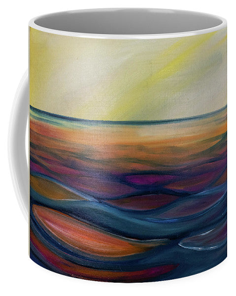 Montana Lake Sunset - Mug