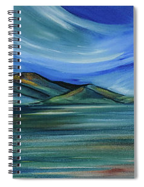 Montana Mountains - Spiral Notebook