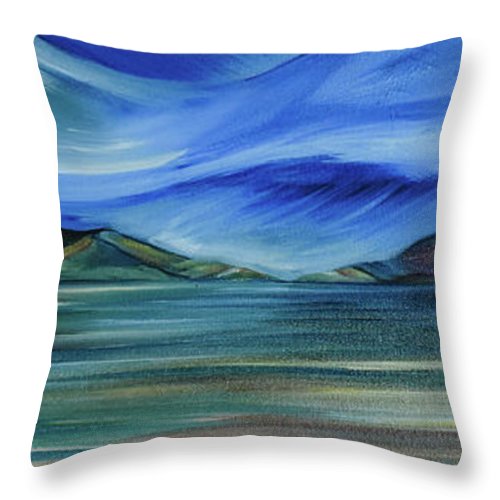 Montana Mountains - Throw Pillow