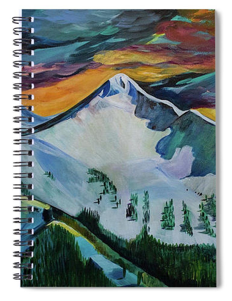 Mount Blackmore - Spiral Notebook