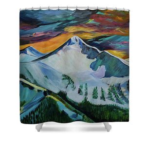 Mount Blackmore - Shower Curtain