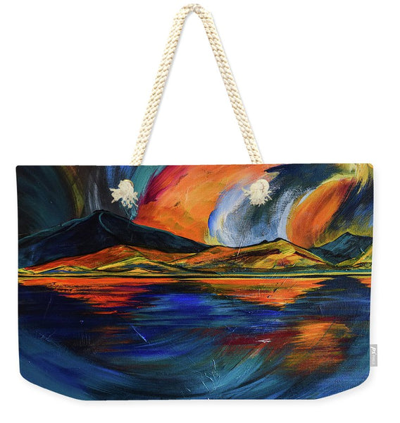 Mountain Reflections   - Weekender Tote Bag