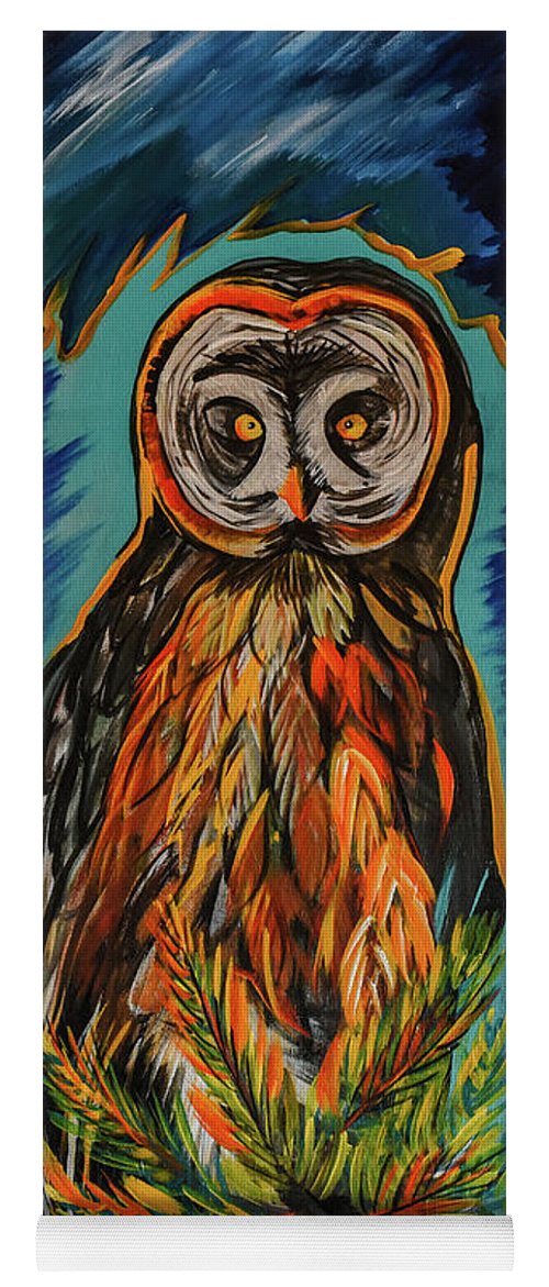 Owl Eyes - Yoga Mat