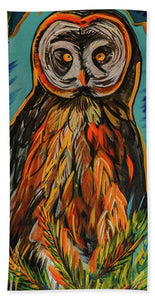 Owl Eyes - Beach Towel