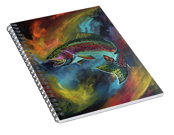 Rage Fish - Spiral Notebook