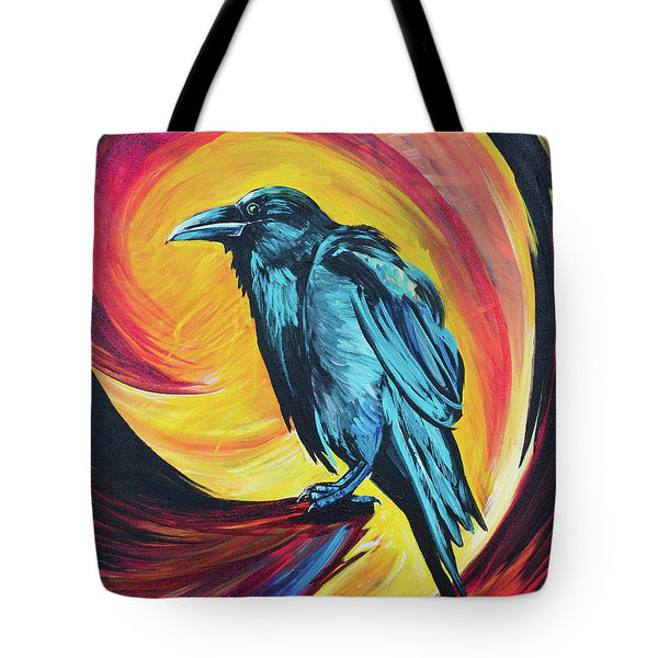 Raven in Wait - Tote Bag