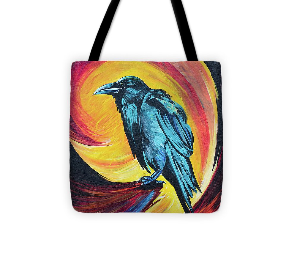 Raven in Wait - Tote Bag