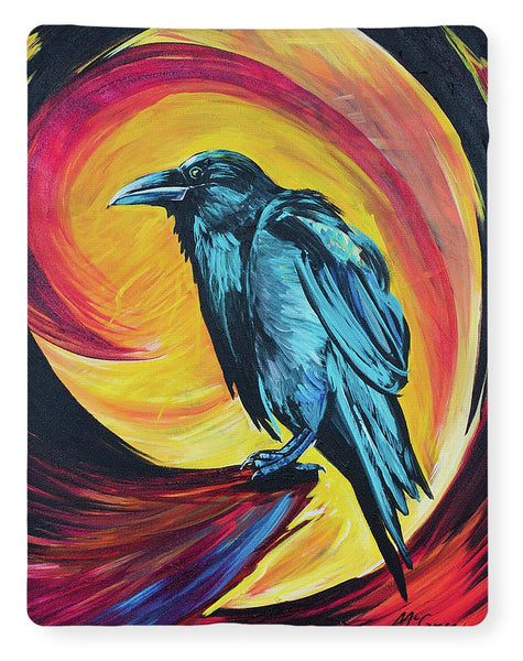 Raven in Wait - Blanket
