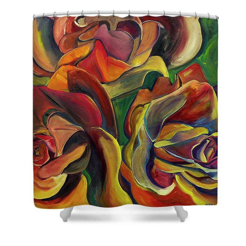Red Roses - Shower Curtain