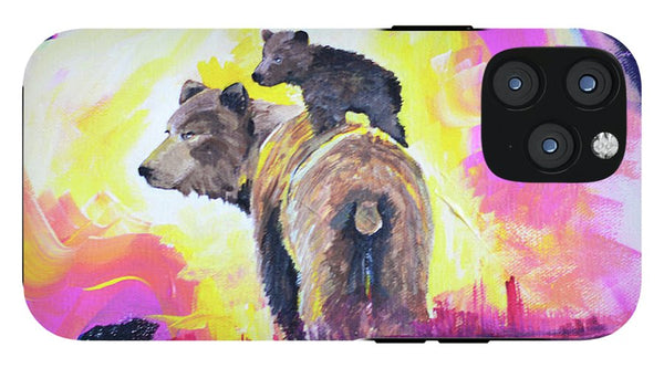 Rosebud Bears - Phone Case