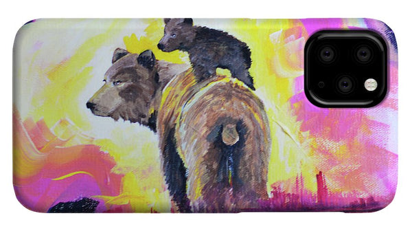 Rosebud Bears - Phone Case