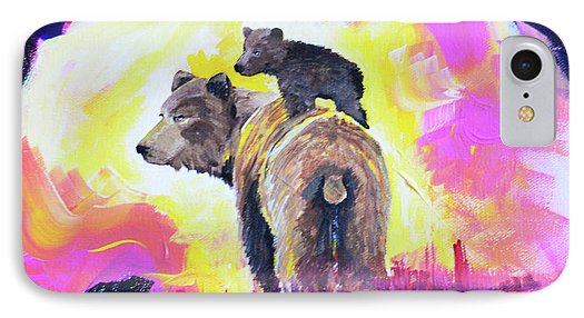 Rosebud Bears - Phone Case