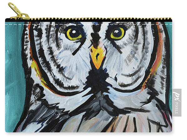 Rosebud Owl - Carry-All Pouch