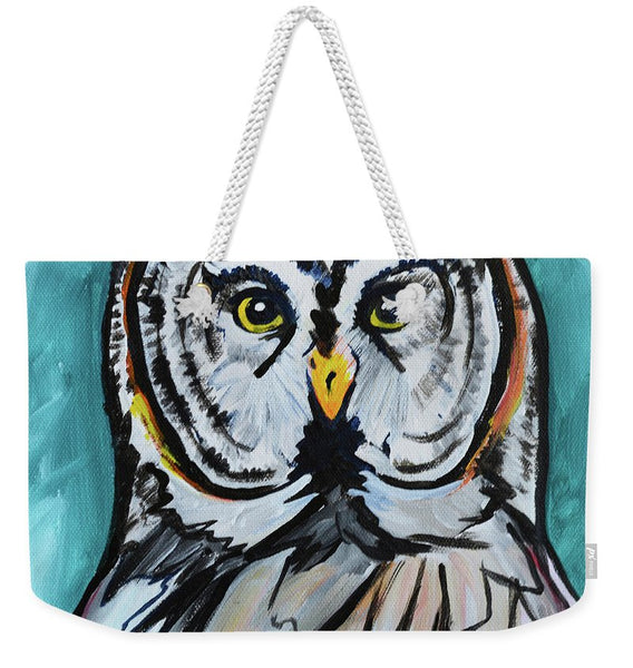 Rosebud Owl - Weekender Tote Bag