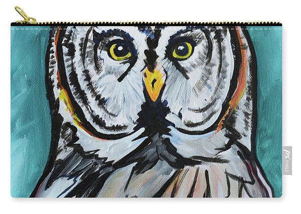 Rosebud Owl - Carry-All Pouch