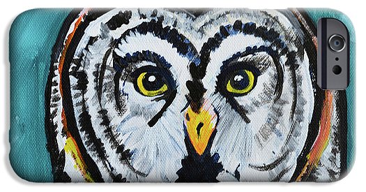Rosebud Owl - Phone Case