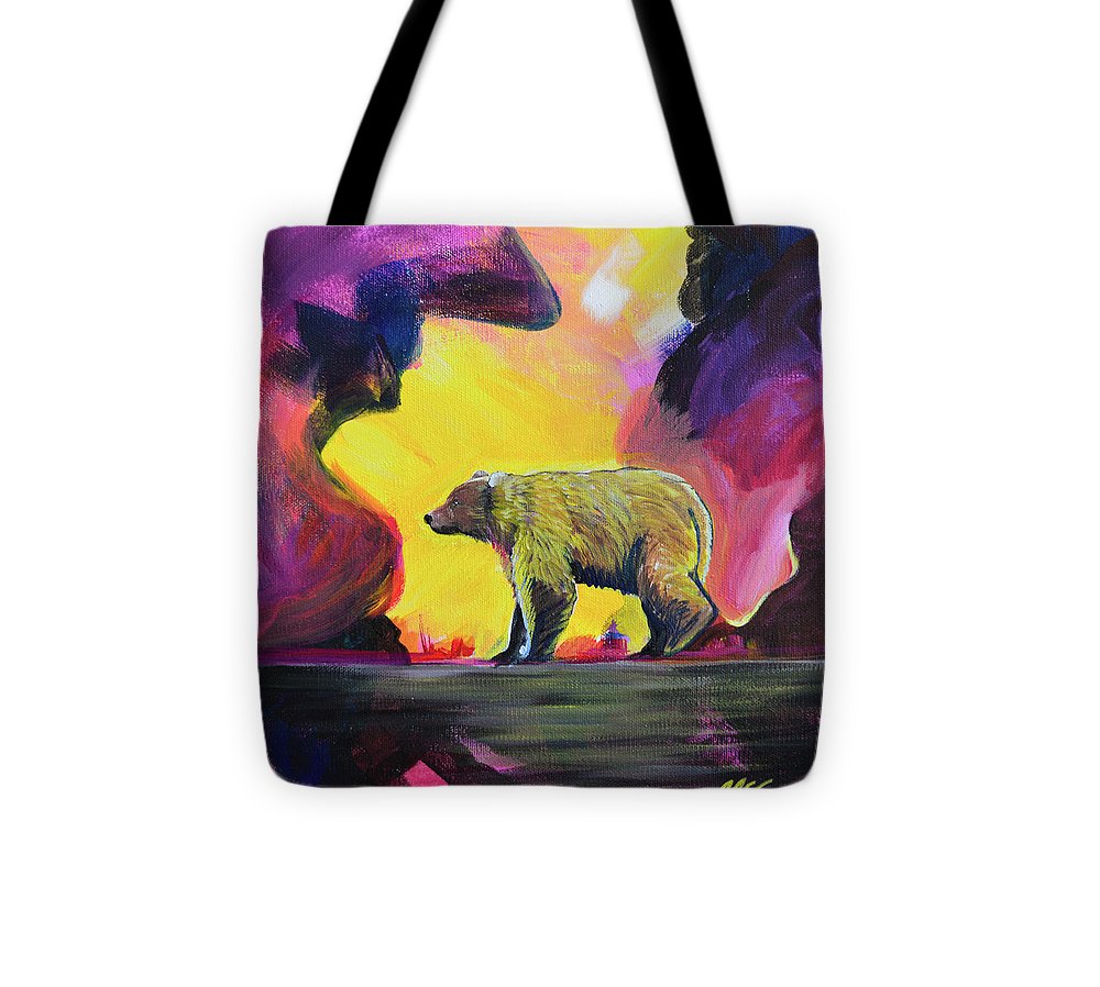 Rosebud Poppa Bear - Tote Bag