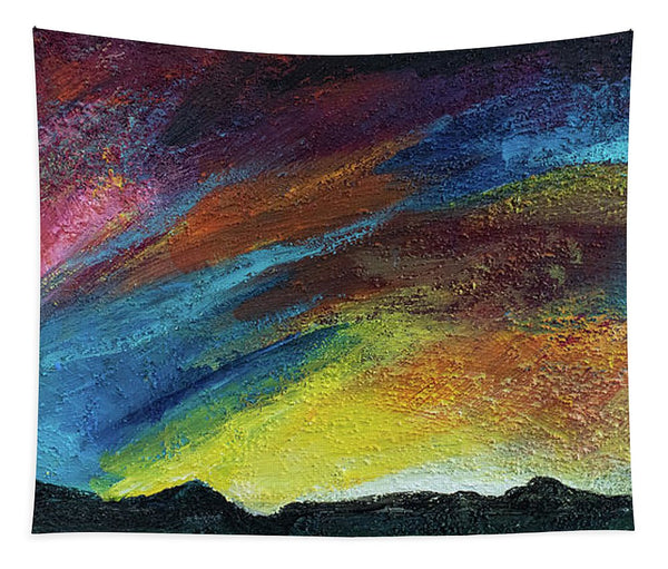 Ross Peak at Sunset - Tapestry