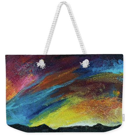 Ross Peak at Sunset - Weekender Tote Bag